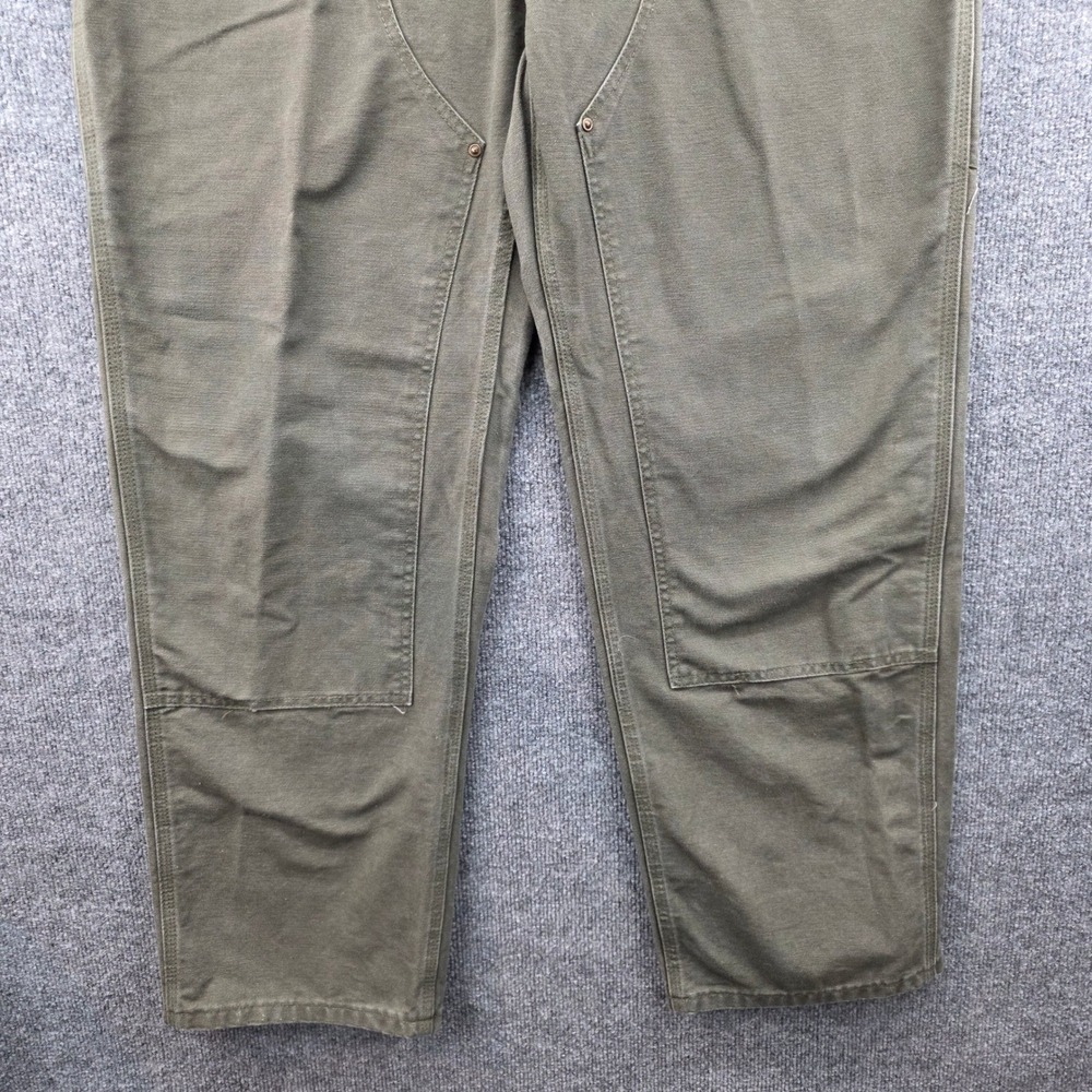 VTG Carhartt B136 MOS Dungaree‎ Fit Men's Work Pants 38x32 Double Knee Carpenter - Picture 2 of 11